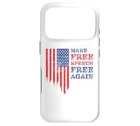 Carcasa para iPhone 17 Pro Make Free Speech Free Again: First Amendment Conservative