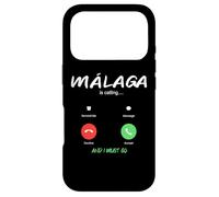 Carcasa para iPhone 17 Pro Málaga está Llamando y Tengo Que IR a España de Viaje