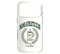 Carcasa para iPhone 17 Pro Mama Athletic Club EST 2026 Maratón de la Maternidad mamá Divertida