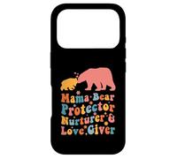 Carcasa para iPhone 17 Pro Mama Bear Protector Love Giver Mothers Day Groovy Stylish