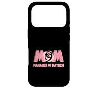 Carcasa para iPhone 17 Pro MAMÁ - Manager of Mayhem - Funny Mom and Mother