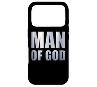 Carcasa para iPhone 17 Pro Man of God - Christian Faith Men's Church Ministry & Pastor