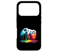 Carcasa para iPhone 17 Pro Mando de Videojuegos Gráfico Divertido Gamer Niños Chicos