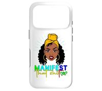 Carcasa para iPhone 17 Pro Manifiesto Que Mierda Hermana Mujeres Manifiesta Reina Manifestando