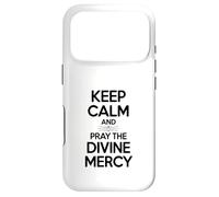 Carcasa para iPhone 17 Pro Mantén la Calma y Ora la Divina Misericordia