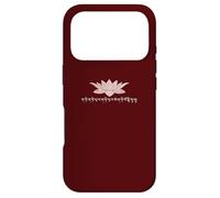 Carcasa para iPhone 17 Pro Mantra del Sutra del Corazón en el Budismo Mahayana Tibetano