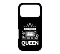 Carcasa para iPhone 17 Pro Máquina tragamonedas Queen Casino Gambler Jackpot