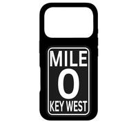 Carcasa para iPhone 17 Pro Marcador de Milla Cero Key West FL.Mile Cero Ruta Cantar 2025