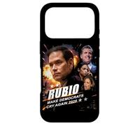 Carcasa para iPhone 17 Pro Marco Rubio 2028 Make Democrats Cry Again Action Poster