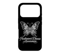 Carcasa para iPhone 17 Pro Mariposa de Plata Guerrero Concientización de la Enfermedad de