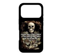 Carcasa para iPhone 17 Pro Mark 8:36 What Shall it Profit - Eternity Verse Warning