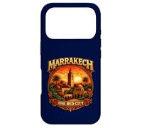 Carcasa para iPhone 17 Pro Marrakech La Ciudad Roja Marruecos Vintage Patrimonio marroquí