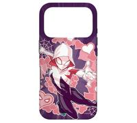 Carcasa para iPhone 17 Pro Marvel Spider-Man en el Spider-Verse Gwen Stacy Hearts
