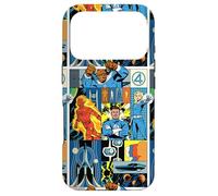 Carcasa para iPhone 17 Pro Marvel Studios The Fantastic Four: First Steps Retro Collage