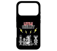 Carcasa para iPhone 17 Pro Mary Shelley De Pequeña con Sus Muñecos Frankenstein