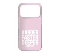 Carcasa para iPhone 17 Pro Más difícil más rápido Vida de Enfermera más Profunda RCP Humor