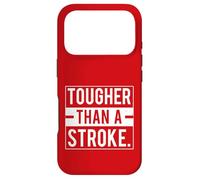 Carcasa para iPhone 17 Pro Más Duro Que un derrame Cerebral Mes de concientización sobre el Trazo Rojo