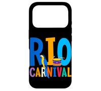 Carcasa para iPhone 17 Pro Máscara de Carnaval de Río Brasil Festival de Brasil Recuerdo brasileño