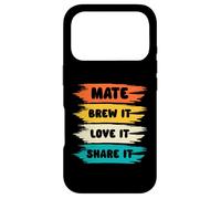Carcasa para iPhone 17 Pro Mate Brew It Love It Compártelo Mate