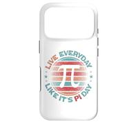 Carcasa para iPhone 17 Pro Matemáticas Divertidas Día De Pi Vive Cada Día como Si Fuera