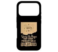 Carcasa para iPhone 17 Pro Math Gives Us Hope Problem Solution Inspirational Teacher