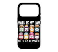 Carcasa para iPhone 17 Pro Math Is My Jam Funny Matemáticas Profesor Álgebra Cálculo Estudiante