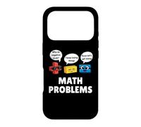 Carcasa para iPhone 17 Pro Math Problems Symbols Funny Back to School Men Women Kids