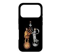 Carcasa para iPhone 17 Pro Matrimonio alquímico del Rey/Reina Sol y Luna