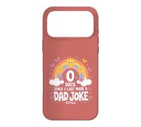 Carcasa para iPhone 17 Pro MAX 0 días Desde la última Vez Que Hice una Broma para papá, papá, Humor, Meme