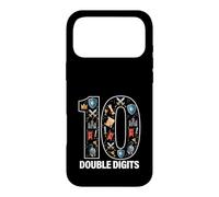 Carcasa para iPhone 17 Pro MAX 10 Caballeros y Castillo Cumpleaños Doble Dígitos