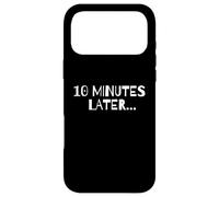 Carcasa para iPhone 17 Pro MAX 10 Minutes Later Meme Divertido Dibujos Animados Gamer Troll Dank Meme