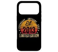 Carcasa para iPhone 17 Pro MAX 10th Birthday Vintage 10 Year Old EST 2013 Limited Edition