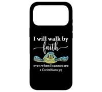 Carcasa para iPhone 17 Pro MAX 2 Corinthians 5 17 We Walk by Faith Not by Sight Bible Verse