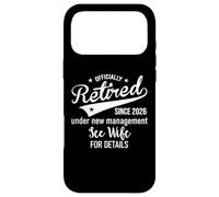 Carcasa para iPhone 17 Pro MAX 2026 Im Retired Under New Management See My Wife for Details