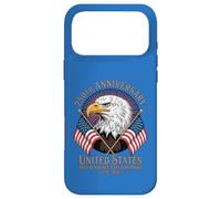 Carcasa para iPhone 17 Pro MAX 250 Aniversario USA Bald Eagle American Flag Patriot 1776