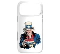 Carcasa para iPhone 17 Pro MAX 250 Years Uncle Sam Cake 250th Birthday