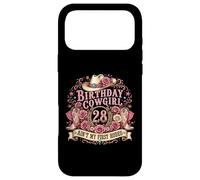 Carcasa para iPhone 17 Pro MAX 28th Birthday Cowgirl 28 Year Old Country Western Girl Women