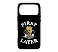 Carcasa para iPhone 17 Pro MAX 3D Printing First Layer Maker Humor