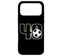 Carcasa para iPhone 17 Pro MAX 40th Birthday Boy Soccer Player Football 40 Years Old
