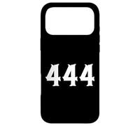Carcasa para iPhone 17 Pro MAX 444 Numerología Número Personal Espiritual 444 Número de ángel