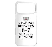 Carcasa para iPhone 17 Pro MAX 6 7 Reading 6-7 Just One More Chapter Read Between The Wines