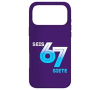 Carcasa para iPhone 17 Pro MAX 6 7 Seis Siete geste números Grandes español Baloncesto