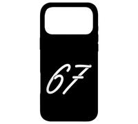 Carcasa para iPhone 17 Pro MAX 67 Diseño de números mínimos Inspirado en Italia
