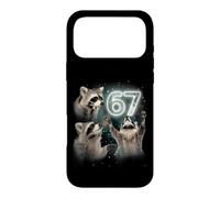 Carcasa para iPhone 17 Pro MAX 67 Meme Racoon Howling At The Moon 67 T-Shirt 6 7 Halloween