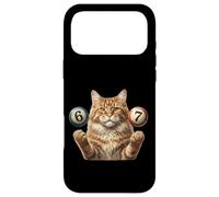Carcasa para iPhone 17 Pro MAX 67 Meme - Six Seven Cats - Funny Cat