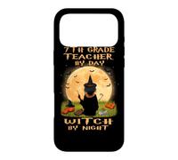 Carcasa para iPhone 17 Pro MAX 7th Grade Teacher by Day Witch by Night Halloween Costume