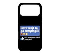 Carcasa para iPhone 17 Pro MAX 942 A los Mosquitos Les gustó tu publicación Mosquito Meme Funny Camping