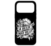 Carcasa para iPhone 17 Pro MAX A Beer May Help Alcohol Relajación Escalofrío -