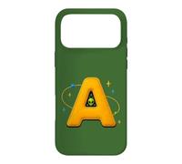 Carcasa para iPhone 17 Pro MAX A es para Alien UAP Space Exploration Retro Letter