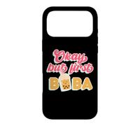Carcasa para iPhone 17 Pro MAX A Juego Boba Tea Love Okay But First Boba